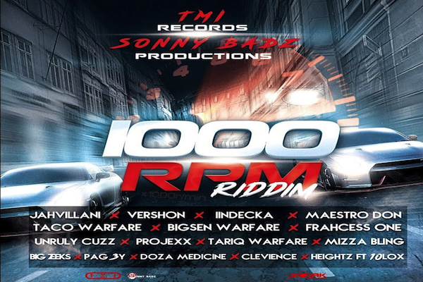 1000 RPM MIX 2019 Jamaican dancehall music