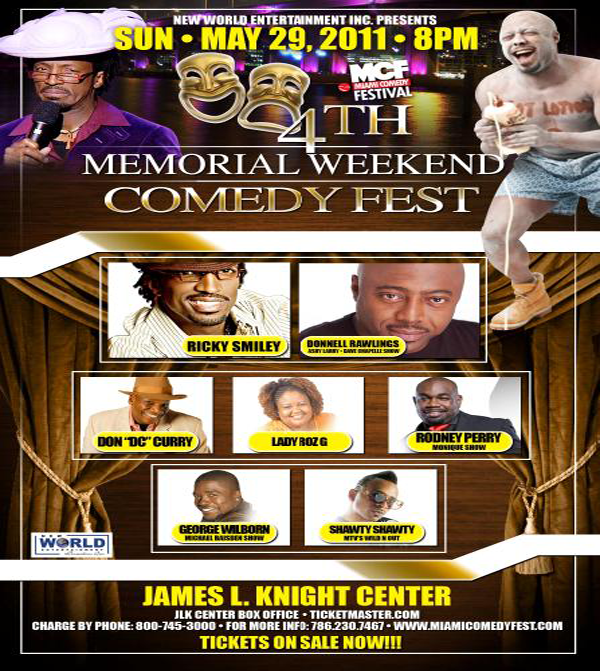 4th Annual Memorial Weekend Comedy Festival