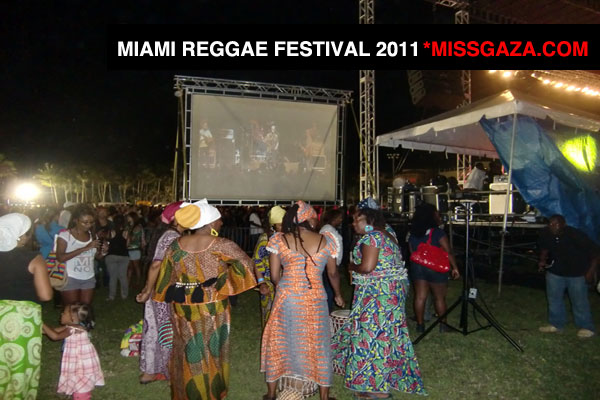 Miami reggae fest 2011 backstage