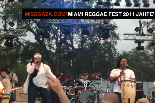 JahFe Live Miami Reggae Festival 2011