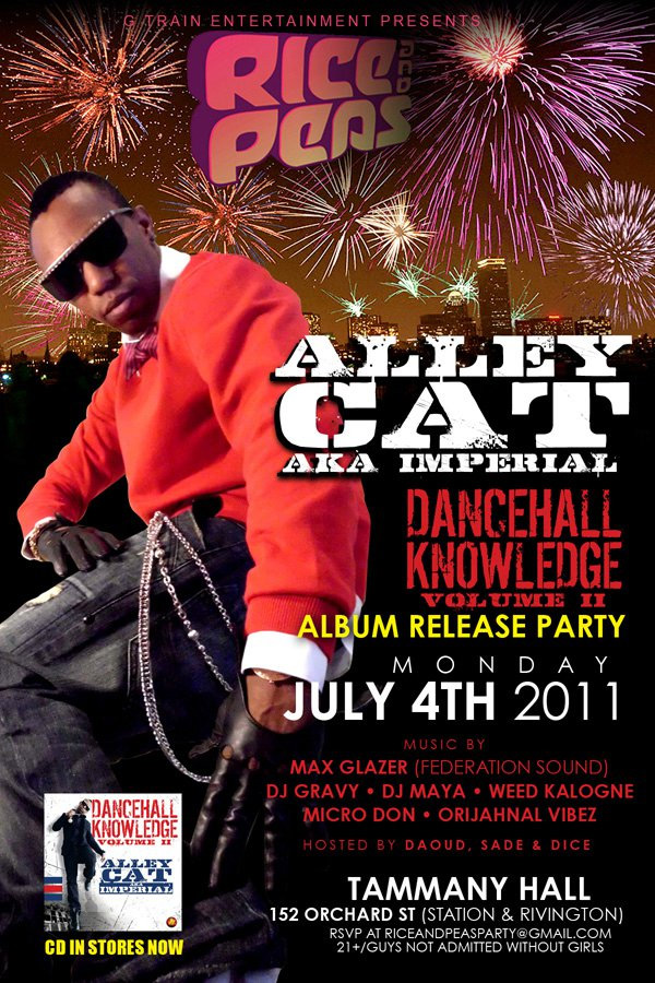 alley cat release party nyc 4th july 2011