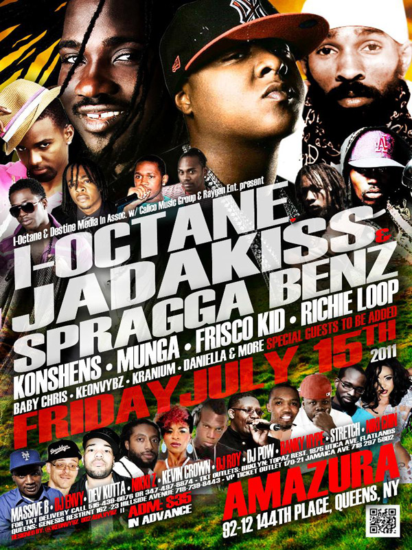 i-octane jadakiss live show nyc july 2011