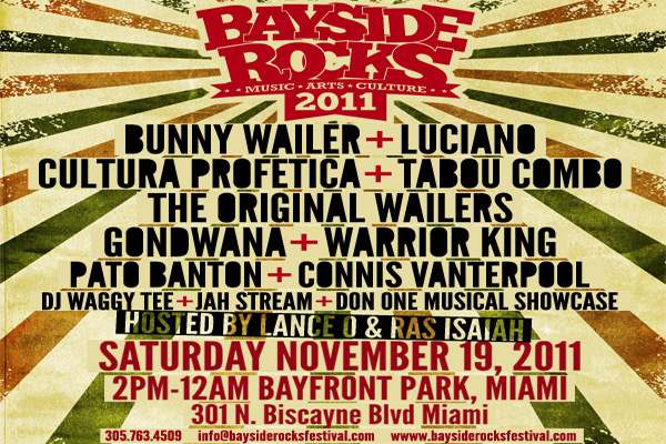 Bayside Rocks Miami 19 Nov 2011