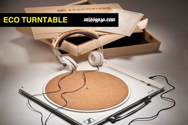 sennheiser eco-vinyl turntable