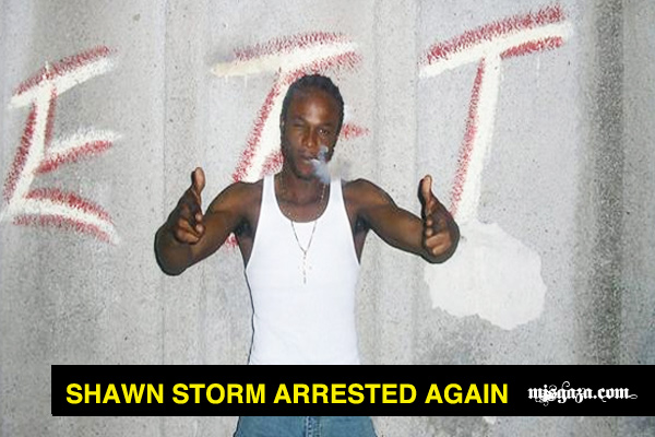 Shawn Storm Arrested again oct 29