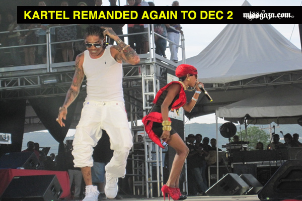 Vybz Kartel remanded again to Dec 2 2011