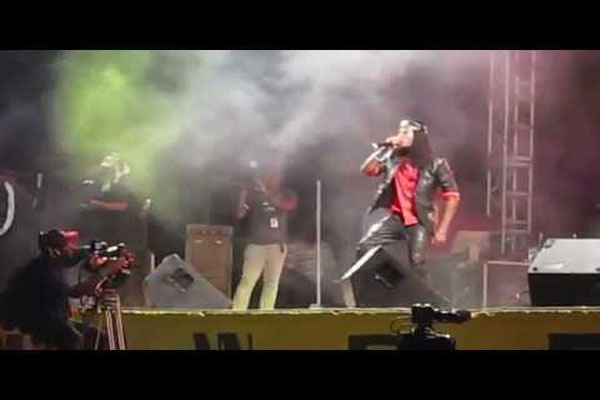 Gyptian performance at sting2011