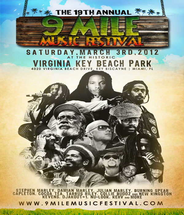 9 mile musice festival 2012 miami