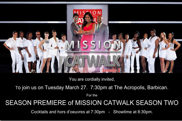 INVITATION SEASON PREMIERE Mission Cat Walk 2