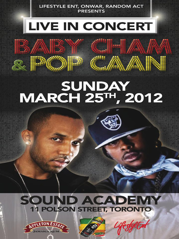 Popcaan live show in Toronto Canada march 25 2012