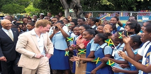 Prince Harry in Jamaica