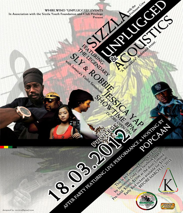 Sizzla Unplugged and Acustic hosted by Popcaan