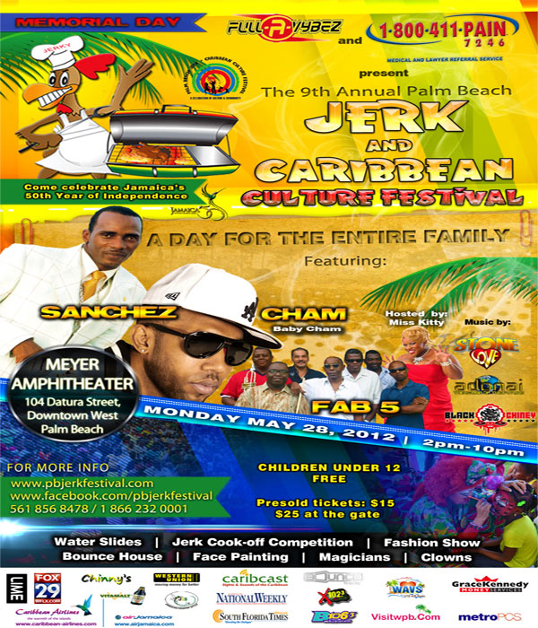 9th annual Palm Beach Jeark and caribbean festival 2012