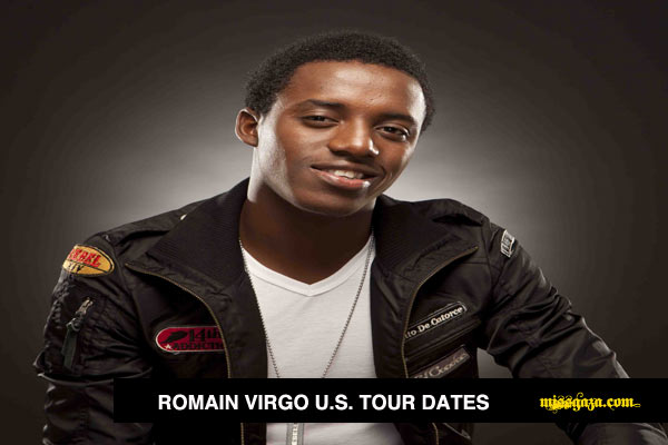 Romain Virgo U.S. Tour dates June 2012