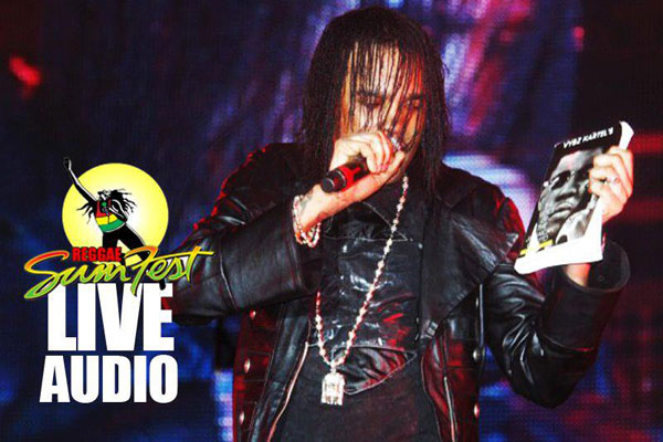 Tommy Lee performing live at Reggae Sum Fest 2012