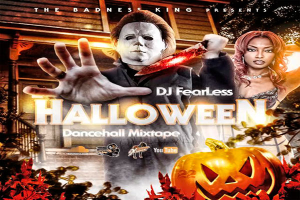 DJ FEARLESS HALLOWEEN DANCEHALL MIXTAPE 2015