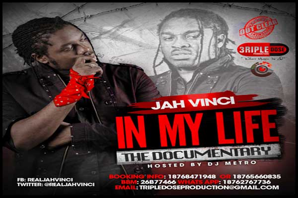 DOWNLOAD JAH VINCI MYLIFE THE DOCUMENTARY MIXTAPE HOSTED BY DJ METRO