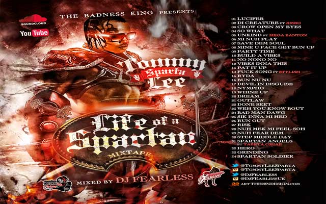 Download-dj fearless tommy lee sparta-life of a spartan dancehall mixtape april 2015