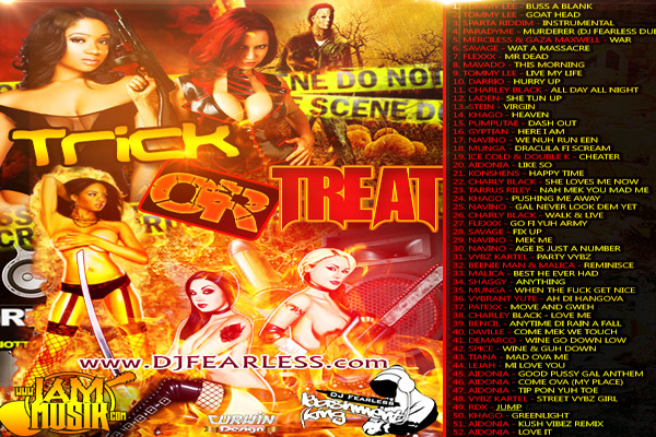 Download DJ FearLess-Trick Or Treat mixtape nov 2012