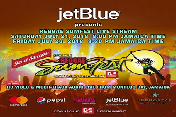 Reggae Sumfest Jetblue Offering World Clash Via Free Live Stream Miss Gaza