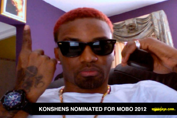 KONHENS NOMINATED FOR MOBO AWARDS 2012