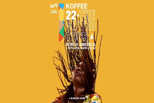 Koffee Gifted North America Tour Dates 2022