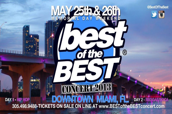 best of the best concert 2013 line up may 2013 miami