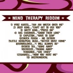 Mind Therapy Riddim-danger zone records-Jan 2013