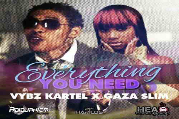 New Vybz Kartel ft Gaza Slim everything you need nov 2012