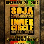 Soja & INNER CIRCLE LIVE IN FORT LAUDERDALE DEC 29 2012