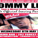 TOMMY LEE SPARTA UK TOUR MAY 2013