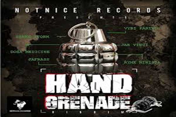 VYBZ KARTEL HAND GRENADE RIDDIM NOTNICE RECORDS JAN2015