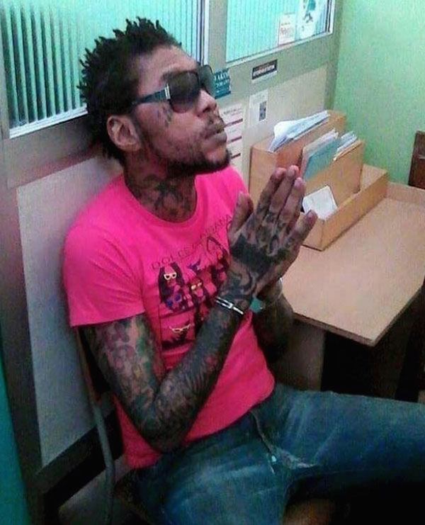 Vybz Kartel rushed to hospital for stomach check-july 2015