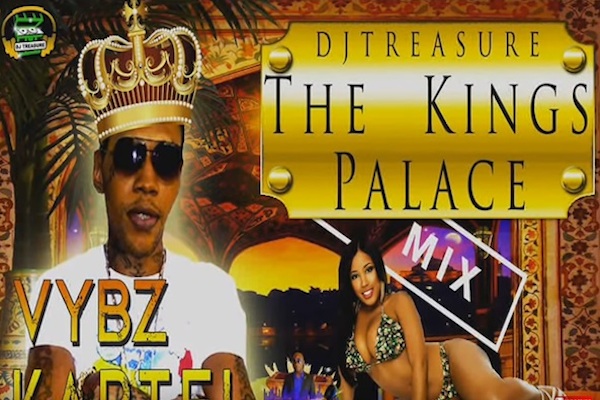 dj treasure kings palace vybz kartel clean mixtape 2020