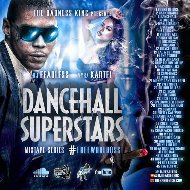 dj fearless dancehall superstars mixtape-vybzkartel-sept 2015