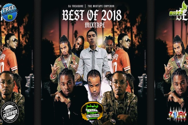 dj treasure best 20 dancehall songs of 2018 mixtape