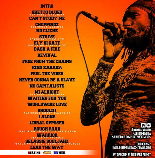 download kabaka pyramid the lyricist reggae mixtape track listing