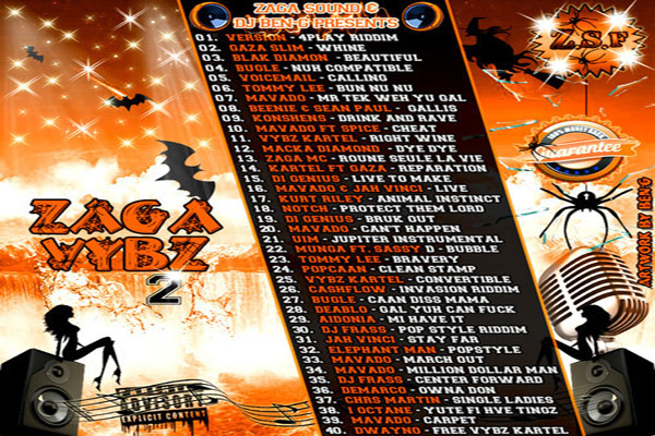 download zaga vybz dancehall mixtape volume 2