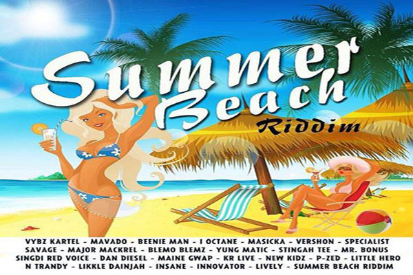 listen to summer beach riddim mix august 2016