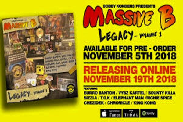 massive b legacy volume 1 dancehall reggae compilation 2018