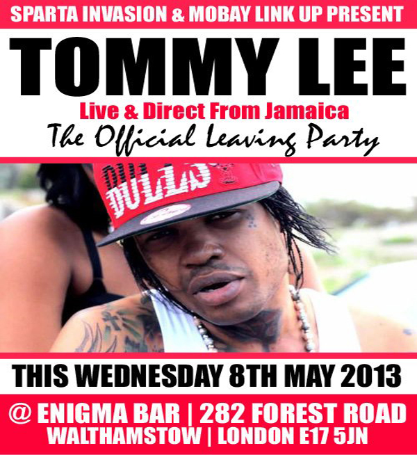 sparta invasion tommy lee enigma bar london may 8 2013