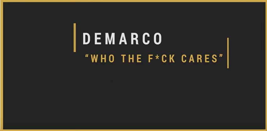 watch demarco who the fuck cares music video