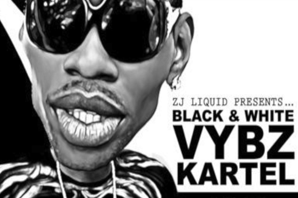 zj liquid-vybz kartel black and white new album cover march 2017