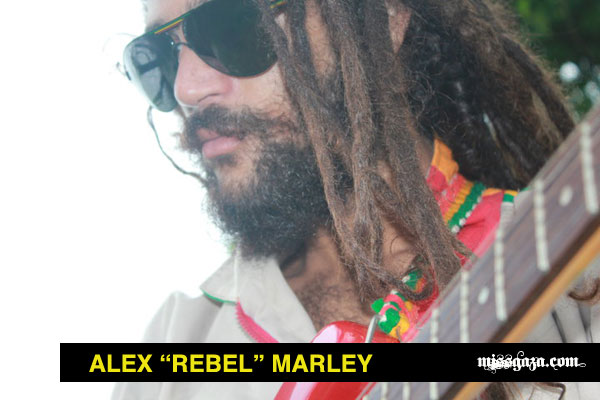 <strong>Jamaican Reggae Artist Alex Marley</strong>
