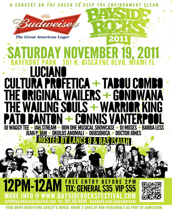 *Miami Tomorrow Event Bayside Rocks! Postponed*