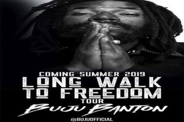 <strong>Jamaican Reggae Dancehall Artist Buju Banton “Long Walk To Freedom” Tour 2019</strong>