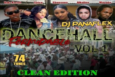 <strong>DJ Panaflex Dancehall Formidable Vol 1 [Clean] Alkaline, Vybz Kartel, Aidonia, Spice, Shenseea, Mavado</strong>