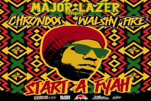 Download Chronixx Start A Fyah Walshy Fire Major Lazer Nov 2012