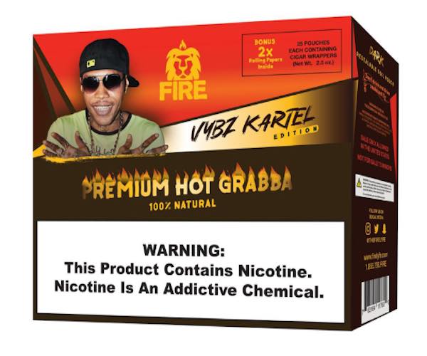 Premium hot grabba vybz artel fire vybz smoking line