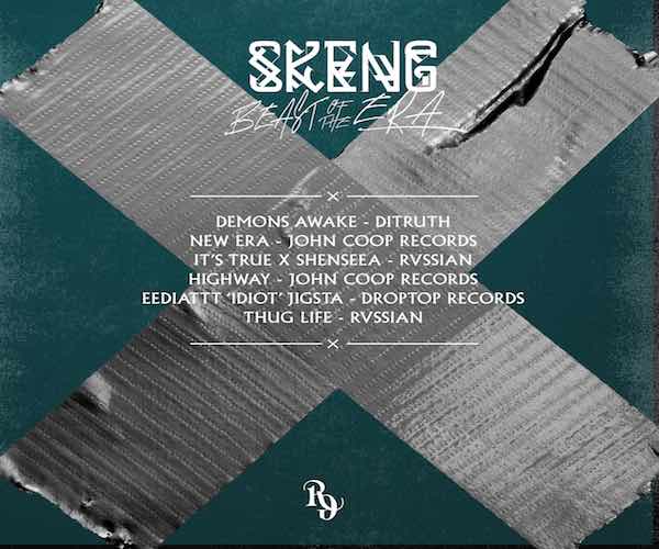 Skeng beast of the era EP album cover art